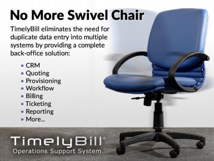 No More Swivel Chair
