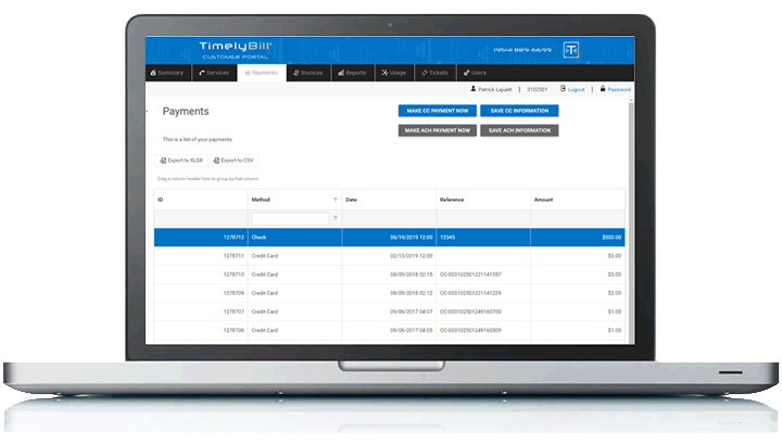 Customer Self-care Portal
