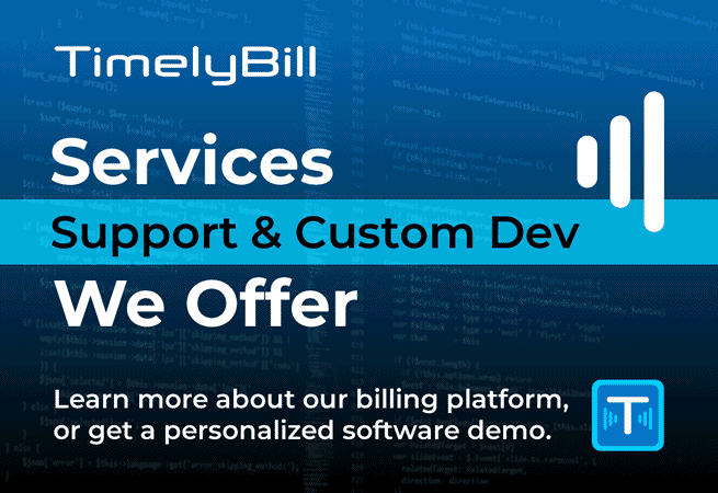 TimelyBill services Other service TimelyBill offers